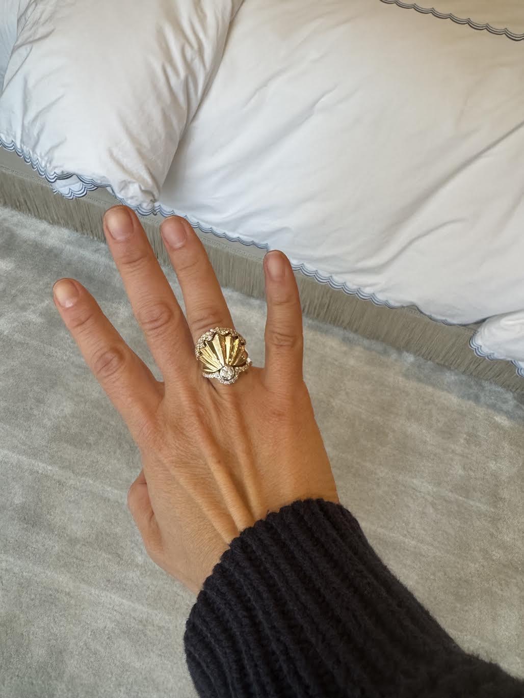 1970's Fan Ring