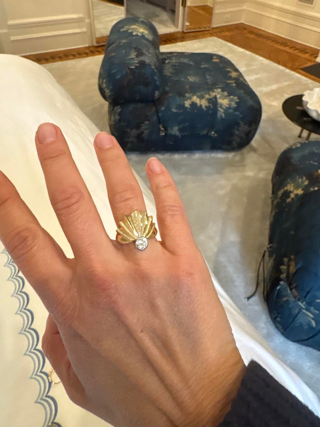 1970's Fan Ring