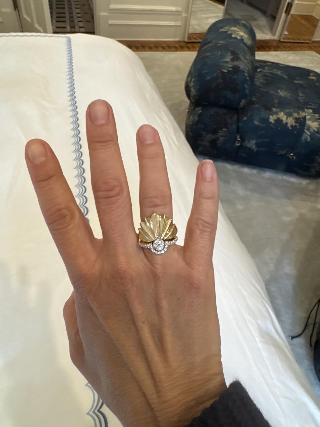 1970's Fan Ring