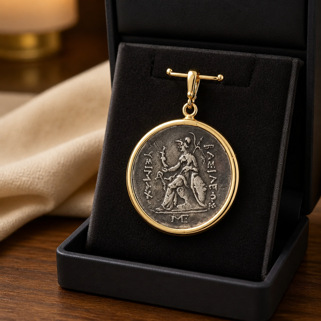 Macedon Amphipolis Coin Pendant